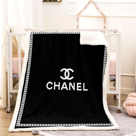 chanel blanket|heavy chenille blanket.